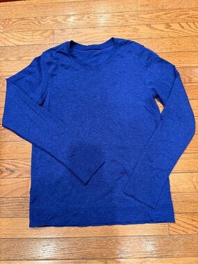 Lululemon Swiftly Tech Long Sleeve Top Blue Size 6